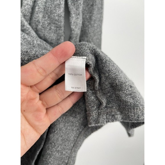 Pure J Jill Womens Sweater Medium Gray Long Sleeve Round Neck Solid Pullover - Picture 5 of 7